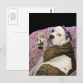 olde engels buldogge briefkaart (Voorkant / Achterkant)