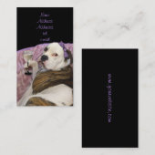 olde engels buldogge visitekaartje (Voorkant / Achterkant)