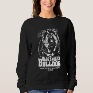 Olde Engelse Bulldog Coolest People Dog Gezegde Trui