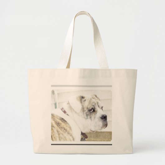 Olde engelse canvas tas (Voorkant)