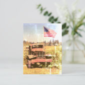 Olde glory briefkaart (Staand voorkant)