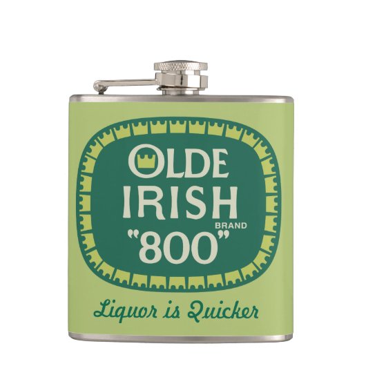 Olde Irish 800 Heupfles (Voorkant)