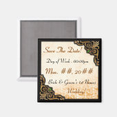 Olde New Orleans (bewaar de datummagneet) Magneet (Voorkant / Achterkant)