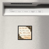 Olde New Orleans (bewaar de datummagneet) Magneet (Insitu (Vaatwasser))