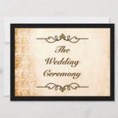 Olde New Orleans (huwelijksuitnodiging) Kaart (Achterkant)