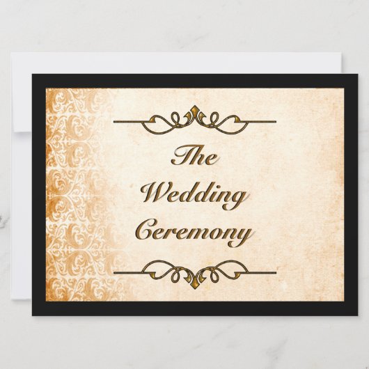 Olde New Orleans (huwelijksuitnodiging) Kaart (Achterkant)