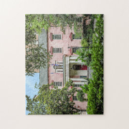 Olde Pink House Savannah Landmark Foto Puzzle Legpuzzel
