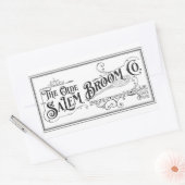 Olde Salem Broom Company Rechthoekige Sticker (Envelop)