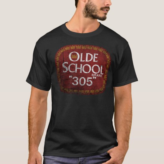Olde School "305" Miami T-shirt (Voorkant)