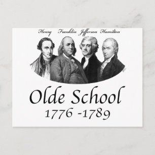Olde School Briefkaart