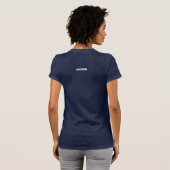 Olde School Dames donker Shirt (Achterkant volledig)