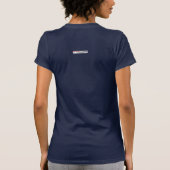 Olde School Dames donker Shirt (Achterkant)