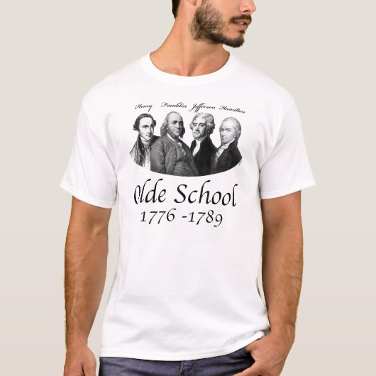 Olde School T-shirt (Voorkant)