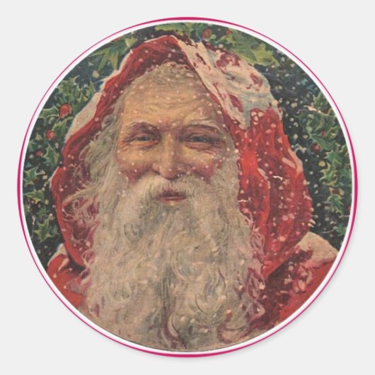 Olde St. Nicholas Ronde Sticker (Voorkant)