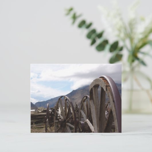 Olde Town in Cody, WY Postcard Briefkaart (Staand voorkant)