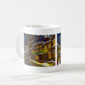 Olde Towne 11 oz. Klassieke witte mok (Voorkant links)