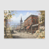 Olde Towne Memories  Decoupage Tissuepapier (Voorkant)
