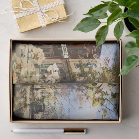 Olde Towne Memories Decoupage Tissuepapier (Geschenk)