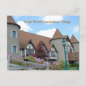 Olde World Canterbury Village Post Card 2 Briefkaart (Voorkant)