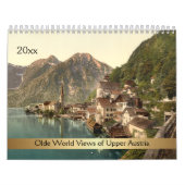 Olde World Uitzicht of Upper Austria Kalender (Hoes)
