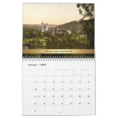 Olde World-Uitzichten van Scottish Castles Kalender (Jan 2027)
