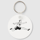 Olden Days Hurdler Sleutelhanger (Voorkant)