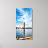 olden Nile Morning in Cairo Canvas Afdruk (Voorkant)