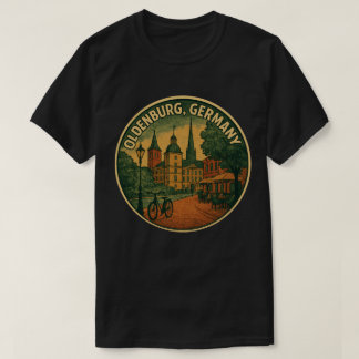 Oldenburg Duitsland Stad Kunst T-shirt