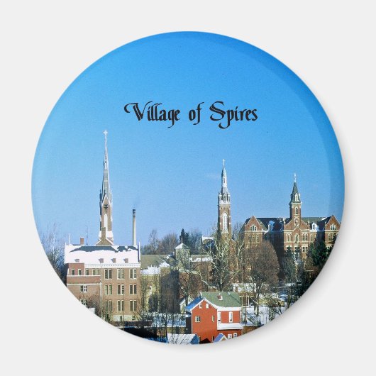 Oldenburg, Indiana Magneet (Voorkant)