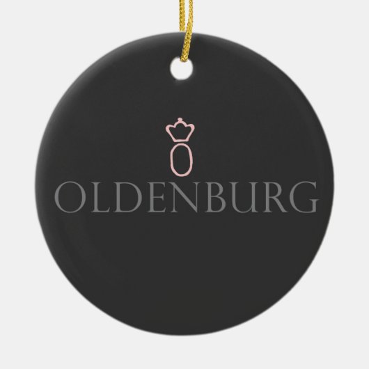 Oldenburg Keramisch Ornament (Voorkant)