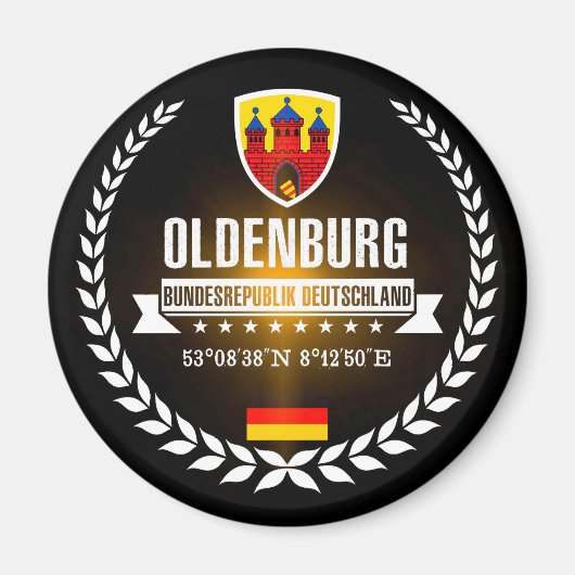 Oldenburg Magneet (Voorkant)