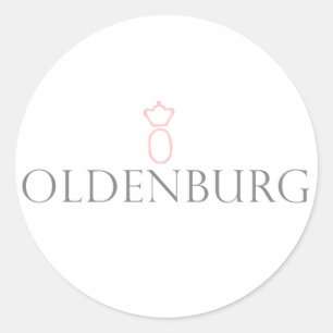 Oldenburg Ronde Sticker