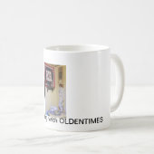 Oldentimes koffiemok (Voorkant rechts)