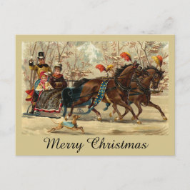 Older and Younger Sisters Ride - Mary Evans Briefkaart