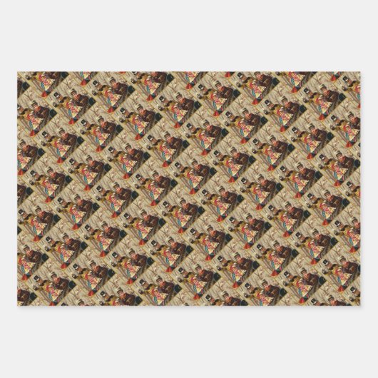 Older and Younger Sisters Ride - Mary Evans Inpakpapier Vel (Voorkant 3)