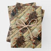 Older and Younger Sisters Ride - Mary Evans Inpakpapier Vel (In situ)