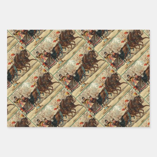 Older and Younger Sisters Ride - Mary Evans Inpakpapier Vel (Voorkant)