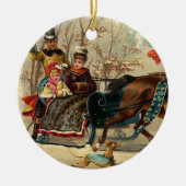 Older and Younger Sisters Ride - Mary Evans Keramisch Ornament (Voorkant)