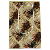 Older and Younger Sisters Ride - Mary Evans Medium Cadeauzakje (Achterkant)