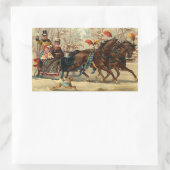 Older and Younger Sisters Ride - Mary Evans Rechthoekige Sticker (Tas)