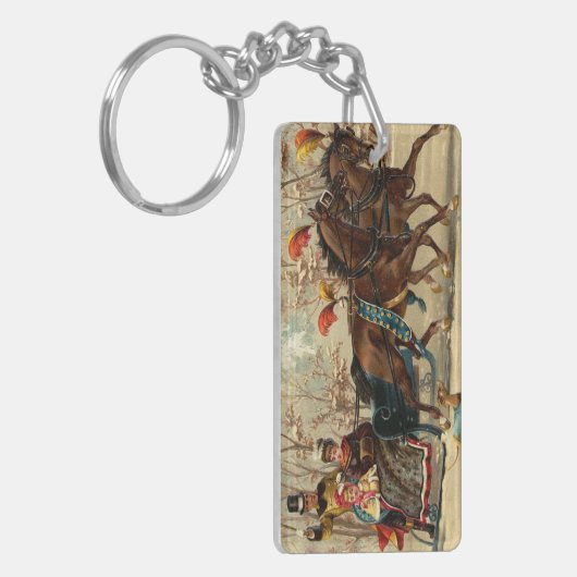 Older and Younger Sisters Ride - Mary Evans Sleutelhanger (Voorkant Links)