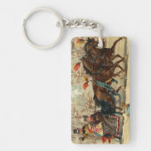 Older and Younger Sisters Ride - Mary Evans Sleutelhanger (Voorkant)