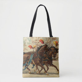 Older and Younger Sisters Ride - Mary Evans Tote Bag