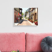 Oldest street St. Augustine, Florida Canvas Afdruk (Insitu (Woonkamer))