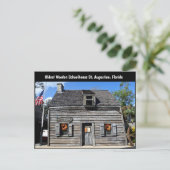 Oldest Wooden Schoolhouse Briefkaart (Staand voorkant)