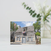 Oldest Wooden Schoolhouse Briefkaart (Staand voorkant)