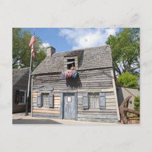 Oldest Wooden Schoolhouse Briefkaart