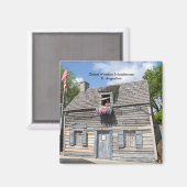 Oldest Wooden Schoolhouse St. Augustine Magneet (Voorkant / Achterkant)