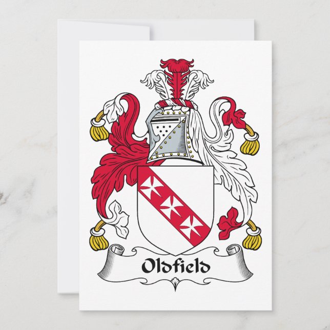 Oldfield Family Crest (Voorkant)