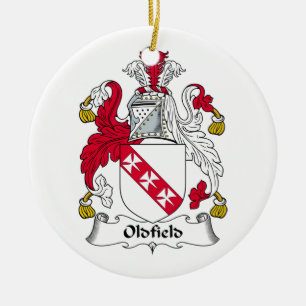 Oldfield Family Crest Keramisch Ornament
